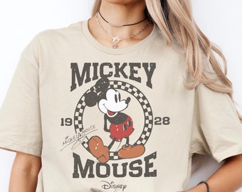 Retro Mickey Mouse Shirt, Vintage Mickey Shirt, Disney Vacation Shirt, Mickey Shirt, Classic Mickey Tshirt, Disney Mickey Top