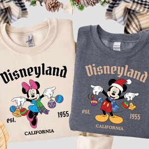 Mickey and Friends Christmas Matching Sweatshirt, Disney Family Xmas Sweater, Christmas Party, Merry Christmas, Disney Trip, Christmas Gift