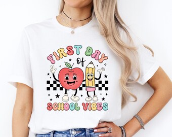 Back To School Shirt, First Day Of School Shirt, Teacher Shirt, Teacher Life, Gift For Teacher, Kids School Shirt, 1st Day of School
