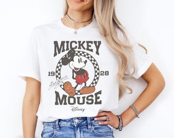 Retro Mickey Mouse Shirt, Vintage Mickey Shirt, Disney Vacation Shirt, Mickey Shirt, Classic Mickey Tshirt, Disney Mickey Tee