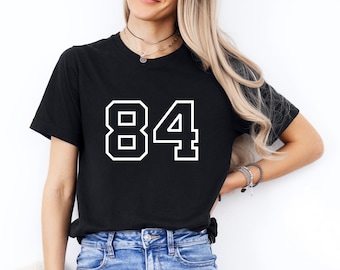 Number Shirt, Custom Player Tshirt, Custom Number Shirt, Personalized Sports Number Shirt, Custom Team Shirt, Custom Football Number Shirt