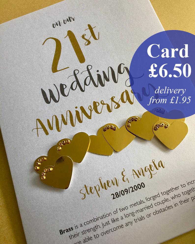 21st Anniversary - Etsy