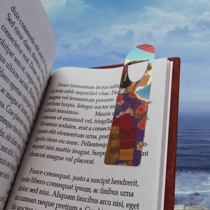 Anime Bookmark - Cute Japanese Style Bookmarker, Kawaii Manga Page Marker, Otaku Gift, Book Lover Present, Reading Accessory
