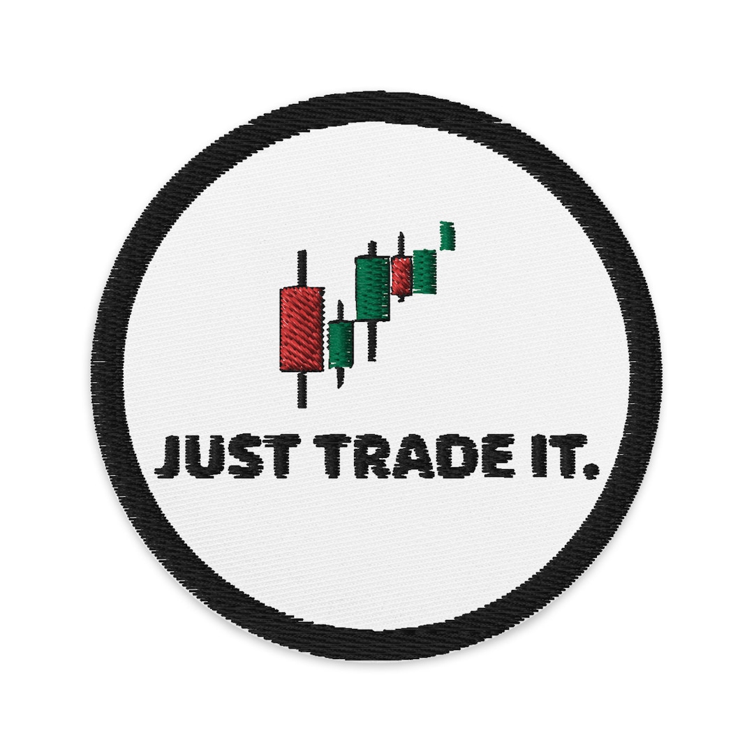 Stock Market Embroidered Patch: Finance Trader Gift - Etsy