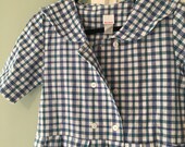Vintage Hanna Andersson Dress classic 1970-1980 sailor collar style