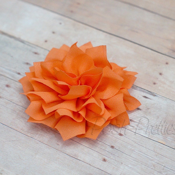Orange Hair Flower - Etsy
