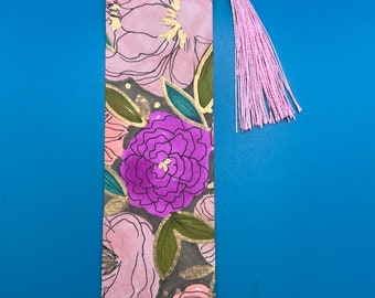 hand painted book mark