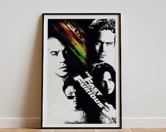 ワイルド・スピード 映画ポスター | 高品質キャンバスプリント I 2024