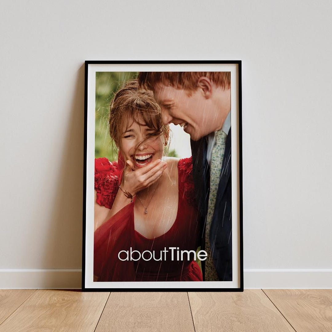 About Time Movie Poster, Classic Movie Wall Art, Vintage Art Print ...