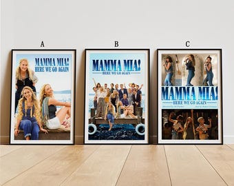 Mamma Mia! Here We Go Again MOVIE POSTER 2 Sided ORIGINAL Intl