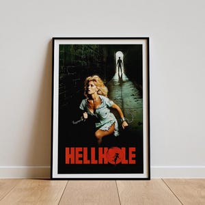 Hellhole (1985) Movie Poster, Classic Movie Wall Art, Vintage Art Print, Home Decor, Canvas Poster, Gift