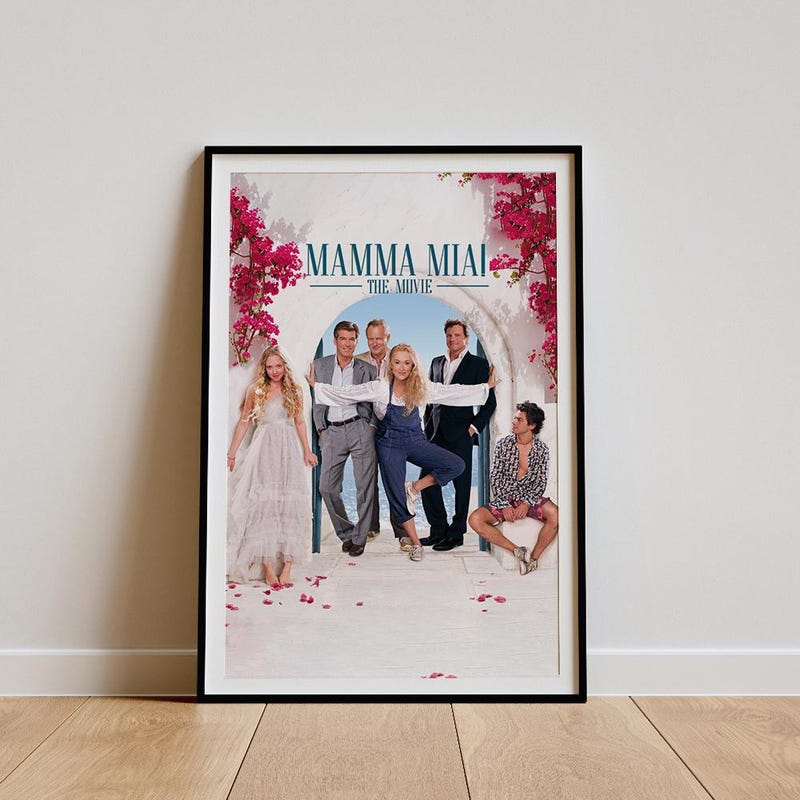 Mamma Mia Film Poster - Etsy