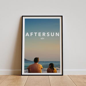 Aftersun Movie Poster, Classic Movie Wall Art, Vintage Art Print, Home Decor, Canvas Poster, Gift