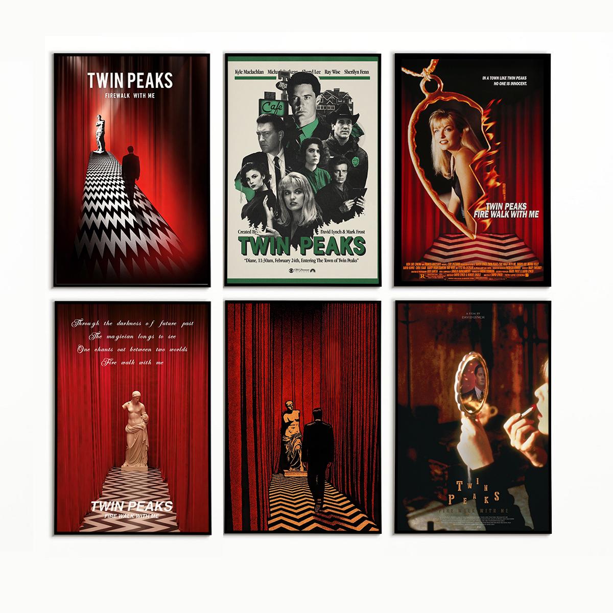 ツインピークス ポスター 写真 ツイン・ピークス 新シリーズBD DVD予告 