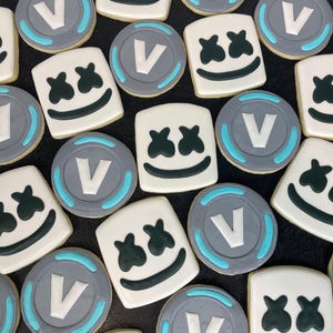 Roblox Themed Sugar Cookies