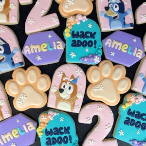 Bluey Character Cookies