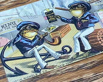 Victorian Tobacco Card - Austin, Nichols and Co NY