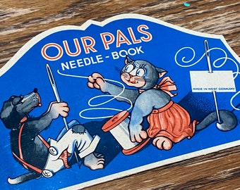 1950s West German Our Pals Needle Book