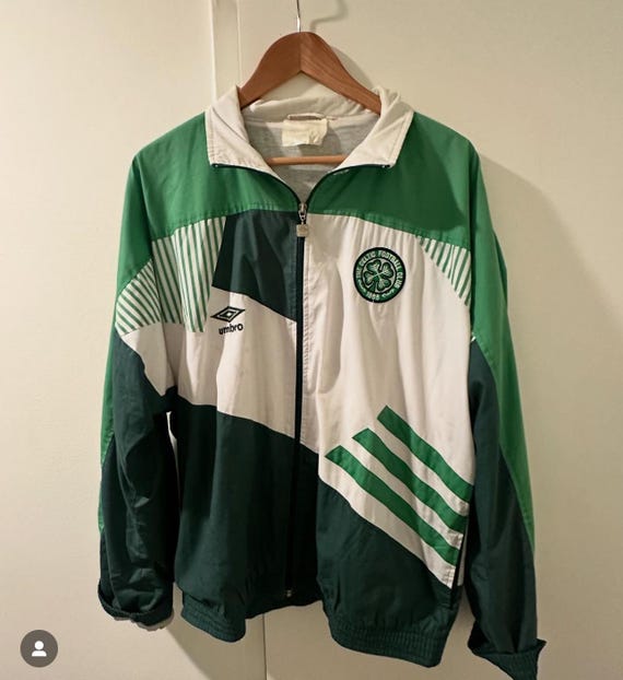 Celtic FC Umbro ジャケット 緑/白 Celtic FC Umbro ジャケット
