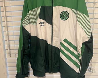 Glasgow Celtic 91-92 Umbro Track Jacket - Etsy Australia