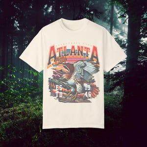 Vintage Atlanta Basketball Graphic Tee, Retro Distressed Unisex Shirt, Sports Fan Gift, Athletic Apparel, Streetwear Top