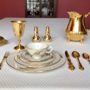 Lenox Harvest China (only) - shown with Gold Flatware (sold separately)