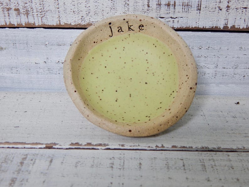Made to Order Personalized Name Bowl Medication Dish Etsy