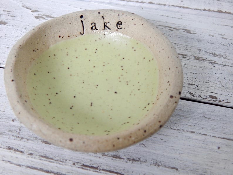 Made to Order Personalized Name Bowl Medication Dish Etsy