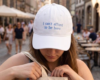 Custom Text Embroidered Hat, Personalized  Vintage baseball hat, Bachelorette hats, Group trip gift