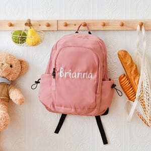 Sac à dos personnalisé pour étudiant, cartables brodés personnalisés, cartable pour enfant, sac à dos pour étudiant, sac à langer pour tout-petit pour adulte