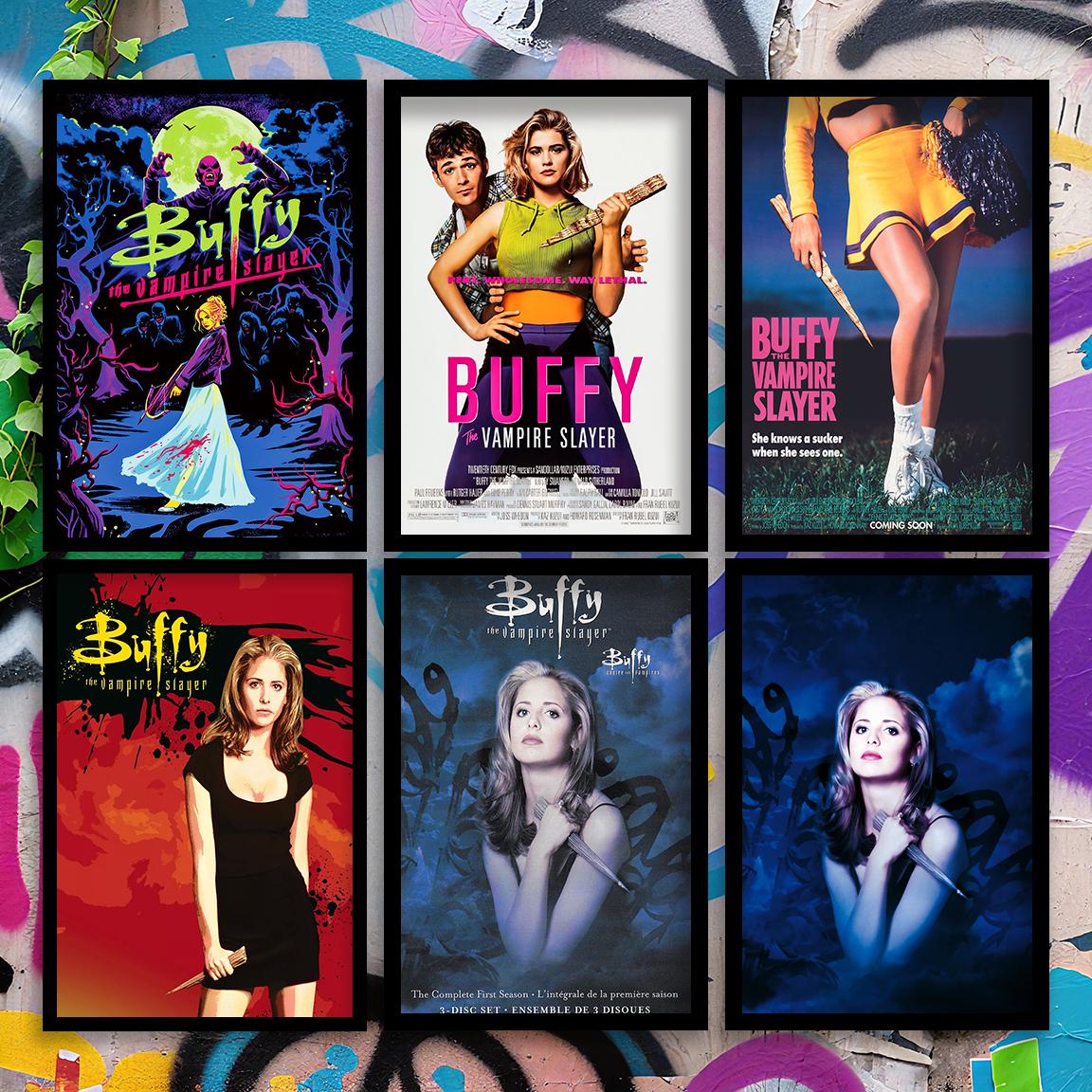 1992 Buffy the Vampire Slayer Movie Poster, Wall Art, Classic
