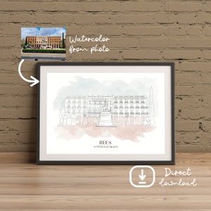Reus-Druck, Reus-Fotoposter, Reus-Reise-Wandkunst, Reus-Karte-Druck, Reus-Fotografie-Druck, Reus-Wanddekoration, Architektur Urbanismus Spanien