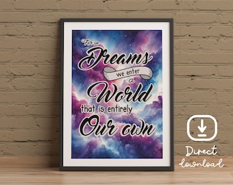 Magical Wizard Wall Art Inspirational Quote, Wizarding nursery decor, digital download, Magical Wall Print, Gift for a baby, wall decor