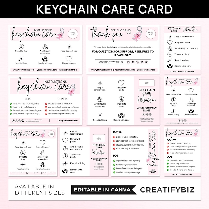 Keychain Packaging - Etsy