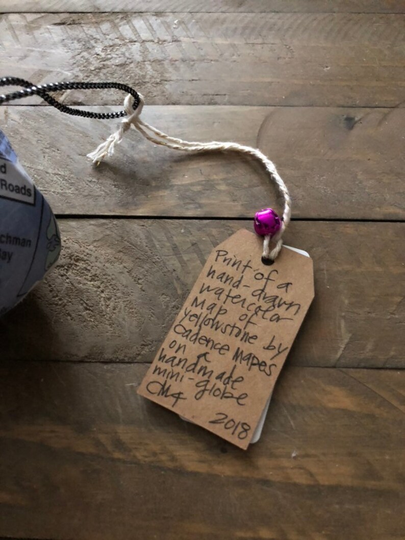 Christmas Ornament Souvenir Wholesale Custom 6-sided Mini-Globe You pick the city state country area