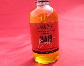 Aceite de fenogreco y bardana