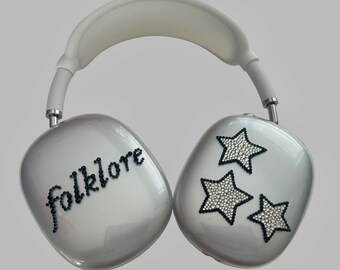 フォークロア Airpods Max 宝石をちりばめたカスタムヘッドホンカバー