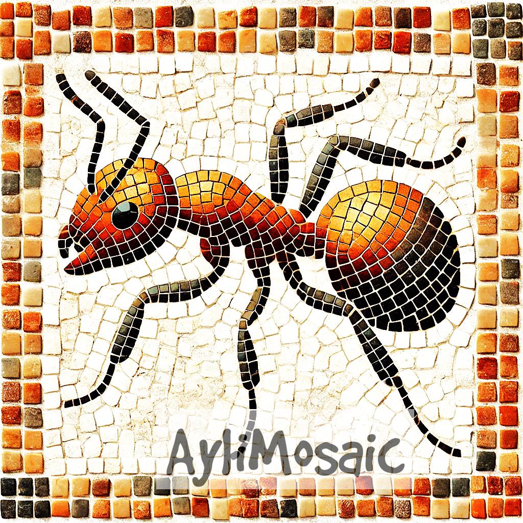 Pack of 7 Templates - Patterns - Ant Mosaic Designs | Printable ...