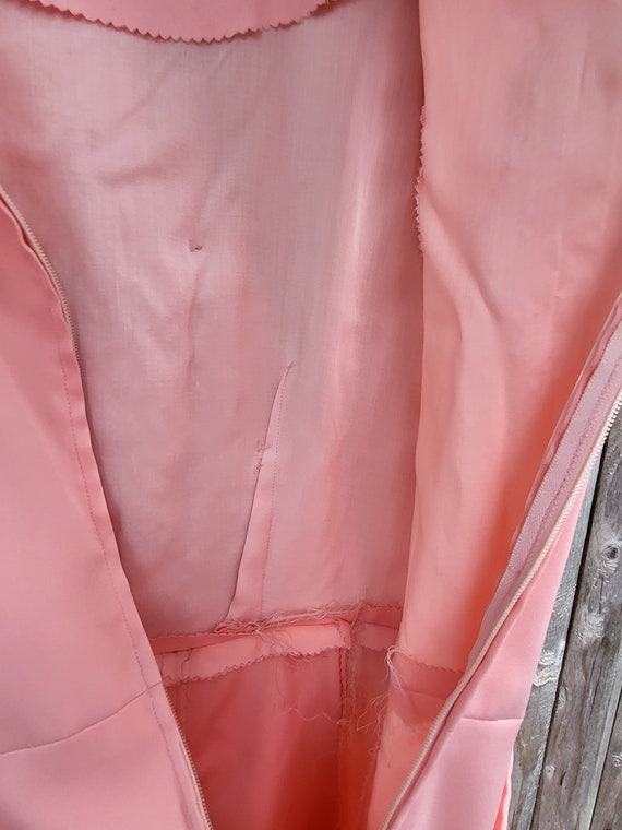 Vintage Pink Handmade Dress 1960s - image 3