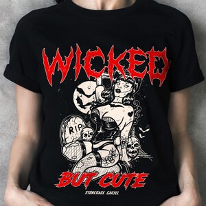 Böses, aber süßes Unisex-T-Shirt
