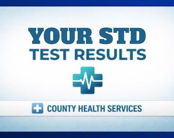 Your STD Results Prank Postcard - Sent Anonymously To Your Victim