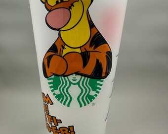 Tigger Starbucks 24oz Cold Cup