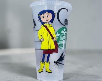 Coraline Starbucks 24oz Cold Cup