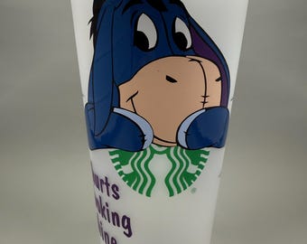 Eeyore Starbucks 24oz Cold Cup