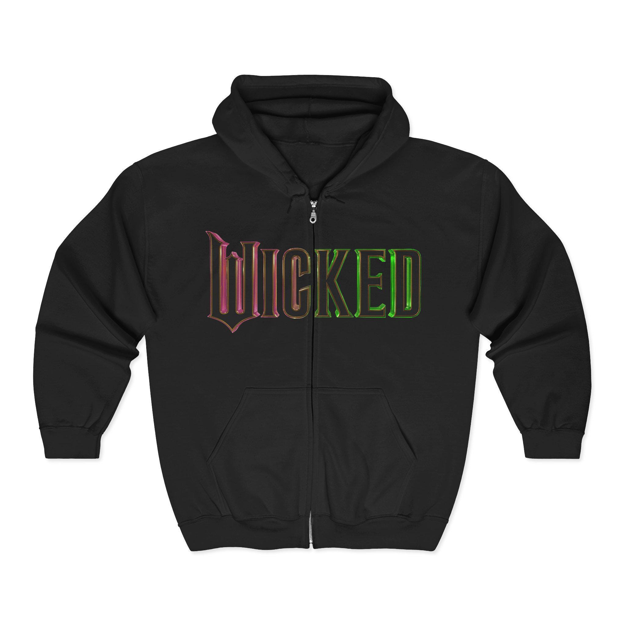 Wicked Zippered Hoodie - Etsy