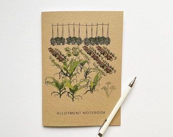 Allotment notebook - 100% recycled