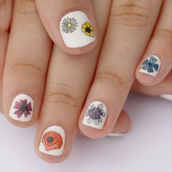 5D Embossed Flowers Nail Stickers for Acrylic Nails, 6 Sheets Engraved Flower  Nail Decals Spring Summer Nail Art Accessories French Tips Nail Designs  Adhesive Flower Butterfly Nail Stickers for Women - Walmart.com