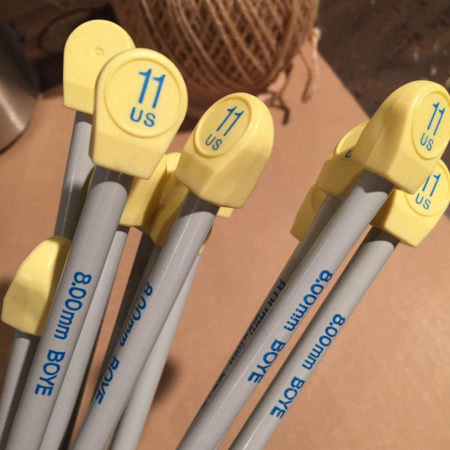 Size 11 Boye 13inch Knitting Needles 8.00MM Etsy