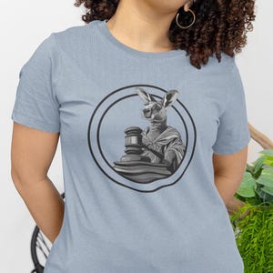 Kangaroo Court T-shirt, Political Shirt, a Gag Gift, Humorous Shirt, Conversational Shirt, Statement Shirt, Kangaroo Lover