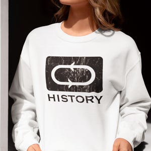 History Repeat Sweatshirt History Teacher Sweatshirt Unisex Shirt History Lover Shirt Funny Saying History Teacher Gift Teacher Appreciation